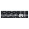 Apple Magic Keyboard with Touch ID and Numeric Keypad with silicon - Black Keys - Russian