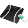 ETA Vital Body Personal scale ETA678090000 Body analyzer, Maximum weight (capacity) 180 kg, Accuracy 100 g, Body Mass Index (BMI) measuring, Black