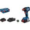 Bosch AKUMULATORA TRIECIENSKRŪVGRIEZIS/TRIECIENATSLĒGA GDX 18V-210 C, 2x4.0Ah ProCORE 18V, GAL 18V-40, 210 Nm, 0-1.100 / 0-2.300 / 0-3.400 min.-1