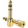 UGREEN 20503 Adapter 6.5 mm jack to 3.5 mm mini jack (golden)