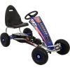 Gokart sportowy Enero 14 niebieski