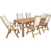 Dining set BALI table and 6 chairs