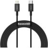 Baseus Superior Series Cable USB-C to iP, 20W, PD, 2m (black)