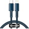 Baseus High Density Braided Cable Type-C to Lightning, PD,  20W,  2m (blue)
