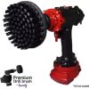 Профессиональная щетка Premium Drill Brush - очень жесткий, черный, 13цм.