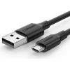 Cable USB to Micro USB UGREEN, QC 3.0, 2.4A, 2m (black)