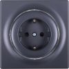 Fibaro FGWSONF-011-8 socket-outlet Type F Black