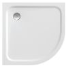 Ravak dušas vanniņa Elipso Pro Chrome, 900x900 mm, r=500 mm, balta