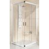 Ravak dušas stūris BLRV2, 900x900 mm, h=1900, spīdīgs/caurspīdīgs stikls