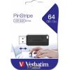 Verbatim Store n Go 64GB Pinstripe USB 2.0 black