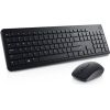 Dell Keyboard and Mouse KM3322W Keyboard and Mouse Set, Wireless, Batteries included, US, Black