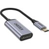 Choetech One-way Cable Adapter from USB Type C (Male) to DisplayPort (Female) 4K 60Hz 20cm gris (HUB-H11)