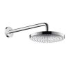 Hansgrohe dušas galva ar turētāju Raindance Select S 240 2jet , d=240 mm, no sienas, hroms