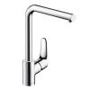 Hansgrohe virtuves izlietnes maisītājs Focus, hroms