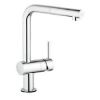 Grohe &amp;virtuves izlietnes maisītājs ar izvelkamu dušu Minta Touch, hroms