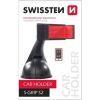 Swissten S-GRIP S2 Premium Универсальный держатель с 360 ротацией на стекло Для устройств 3.5'- 6.0' дюймов Черный