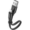 CABLE LIGHTNING TO USB 0.23M/BLACK CALMBJ-B01 BASEUS