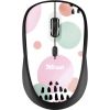 MOUSE USB OPTICAL WRL/PINK CIRCLES 24441 TRUST