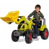 Rolly Toys Traktors ar pedāļiem rollyFarmtrac Premium CLAAS ARION 640 ar noņemamo kausu (3 - 8 gadiem) Vācija 730100