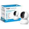 TP-Link Tapo Pan/Tilt Smart Security Camera, Indoor CCTV, 360° Rotational Views, Works with Alexa&Google Home, No Hub Required, 1080p, 2-Way Audio, Night Vision, SD Storage, Device Sharing (TC70)