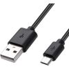 Evelatus  
       Universal  
       Universal Micro USB Cable Bulk 
     Black