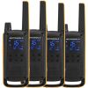 Motorola Talkabout TLKR T82 Extreme Quad Pack Rācijas 16channels Black-Orange