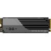 SILICON POWER PCIe Gen 4x4 XS70 Internal solid state drive SSD 4TB M.2 2280 NVMe 1.4 (SP04KGBP44XS7005) Black, Grey