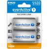 Rechargeable batteries everActive R20/D Ni-MH 5500 mAh ready to use
