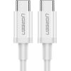 UGREEN USB-C to USB-C + USB-A Cable QC 3.0 PD 3A 1m (White)