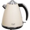 Adler Kettle AD 1343c Electric, 2200 W, 1.5 L, Stainless steel, 360° rotational base, Creme