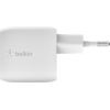 Belkin BOOST UP Wall Charger WCH001vfWH White, 30 W,  USB-C  GAN