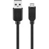 Goobay USB 2.0 Hi-Speed cabel 93918 1 m,  USB 2.0 micro male (type B),  USB 2.0 male (type A)