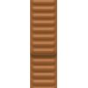 Apple 41mm Golden Brown Leather Link - M/L