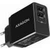Axagon Dual wall charger <240V / 2x port 5V-2.2A + 5V-1A. 16W total power.