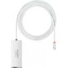 Baseus Lite Series Hub 4in1 USB-C to 4x USB 3.0 + USB-C, 2m (White)