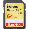 SANDISK Extreme PLUS 64GB microSDXC + 2 years RescuePRO Deluxe up to 170MB/s & 80MB/s Read/Write speeds, UHS-I, Class 10, U3, V30