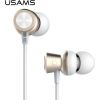 USAMS Fashion EP-12 стерео Наушники с микрофоном 3.5mm / 1.2m Белые