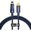 Baseus Explorer,USB-C to Lightning Cable, 20W, 1m (Blue)