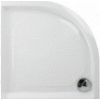 PAA dušas paliktnis Classic, 800x800 mm, r=550, ar paneli, balts