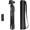 Puluz Tripod / Tripod with 3D 360° head + phone holder PU3096B