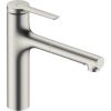 Hansgrohe virtuves izlietnes maisītājs ar izvelkamu dušu Zesis M33-160 2jet, stainless steel optic