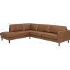 Corner sofa LUCAS LC brown