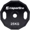 Gumijota svaru ripa 50 mm inSPORTline Ruberton 25 kg