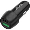 UNITEK CAR CHARGER 38W, USB-A USB-C, QC3.0, P1400A