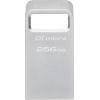 Kingston USB 3.2 Flash Drive  DataTraveler micro 256 GB, USB 3.2, Silver