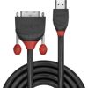 CABLE HDMI-DVI 2M/BLACK 36272 LINDY