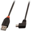 CABLE USB2 A TO MINI-B 0.5M/90 DEGREE 31970 LINDY