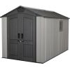 Lifetime Premium dārza māja 213x365x227cm grafit (60311) Dārza šķūņi  un uzglabāšana