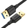 Ugreen USB - USB (male - USB 3.2 Gen 1) cable 1 m black (US128 10370)