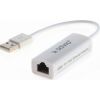 Savio CL-24 cable gender changer USB RJ-45 White